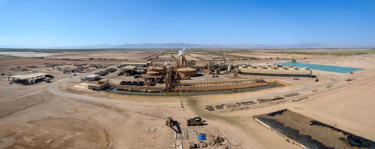 Construction on the desert