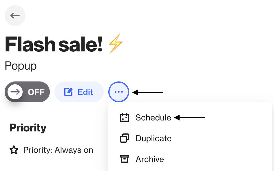 Scheduling capture widgets - Ortto Knowledge Base | Help Center ...