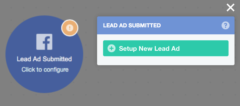 Autopilot: Trigger - Facebook Lead Ad Submitted - Ortto help