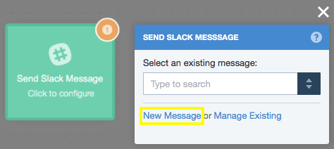 Autopilot: Action - Send Slack Message - Ortto help