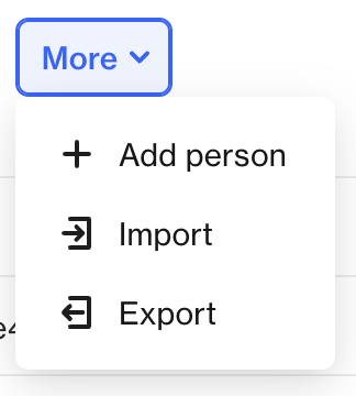 Adding people - Ortto Knowledge Base | Help Center & Documentation