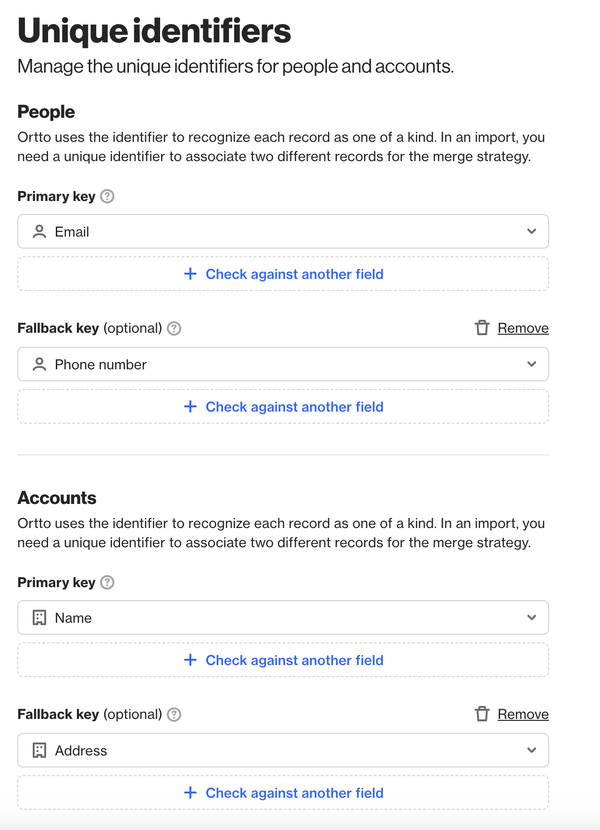 Persistent Unique Identifier Examples Unique identifiers - Ortto Knowledge Base | Help Center & Documentation